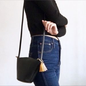 LAST CALL!! NWT Vegan Leather Tassel Crossbody Bag